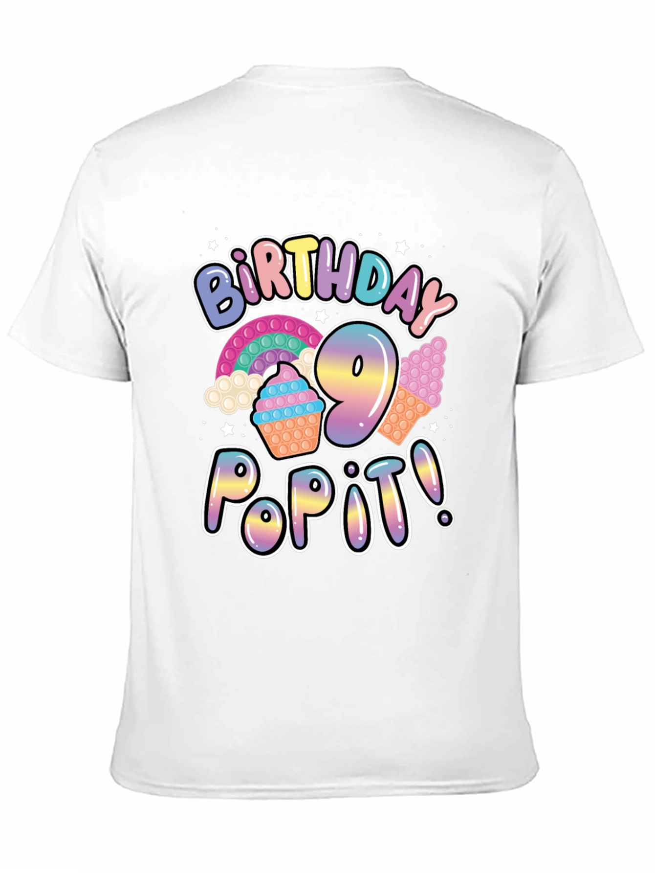 Birthday 9 Pop It T-Shirt