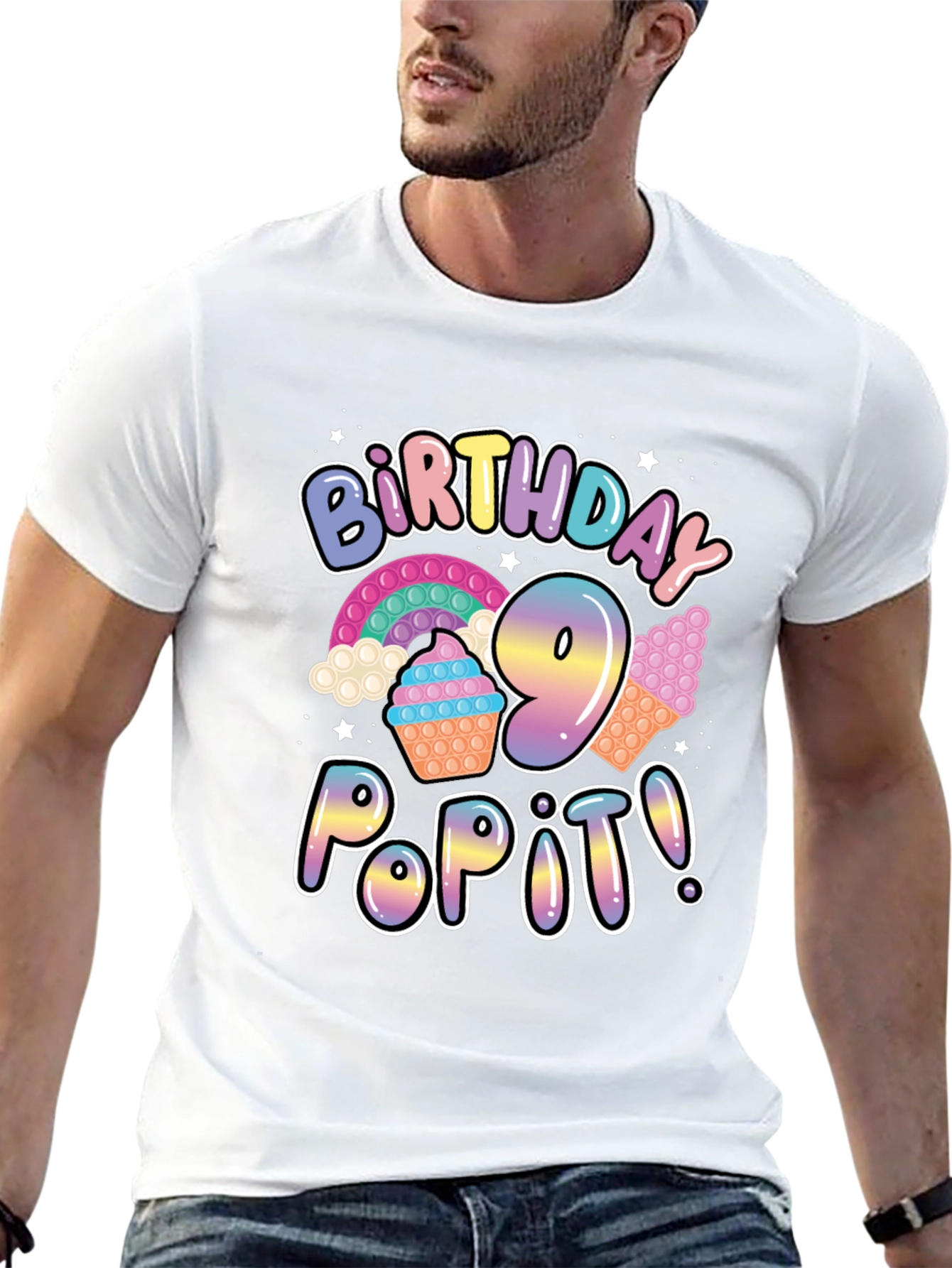 Birthday 9 Pop It T-Shirt