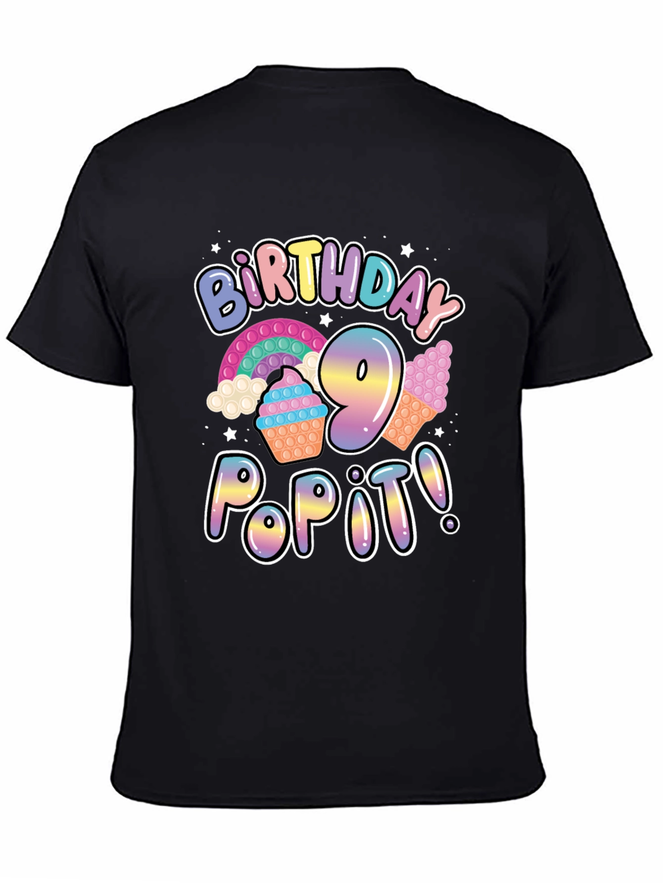 Birthday 9 Pop It T-Shirt