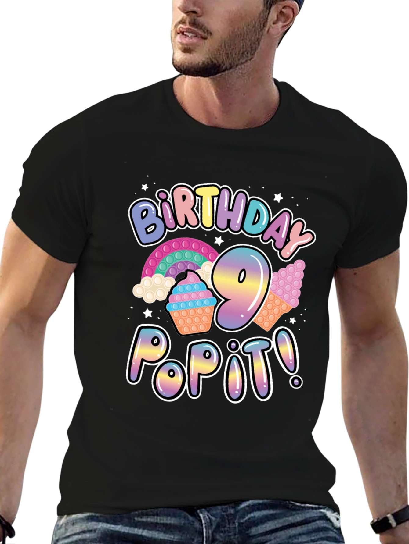 Birthday 9 Pop It T-Shirt