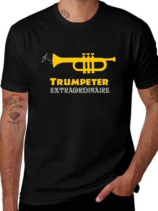 Trumpeter Extraordinaire Black T-Shirt