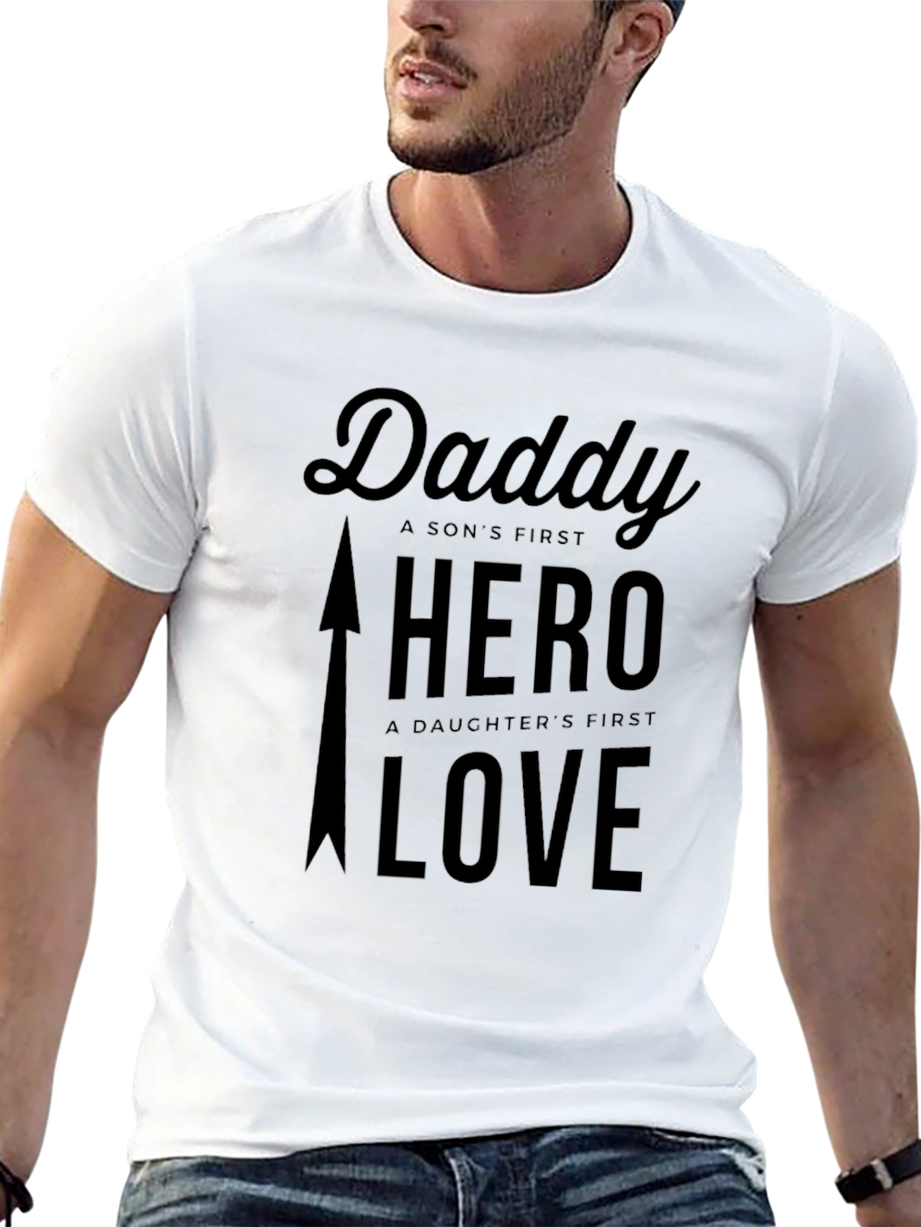 Daddy a Sons Hero a Daughters Love T-Shirt