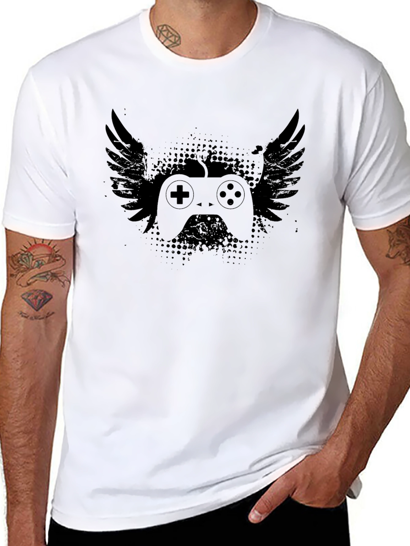 Winged Controller Graphic Tee