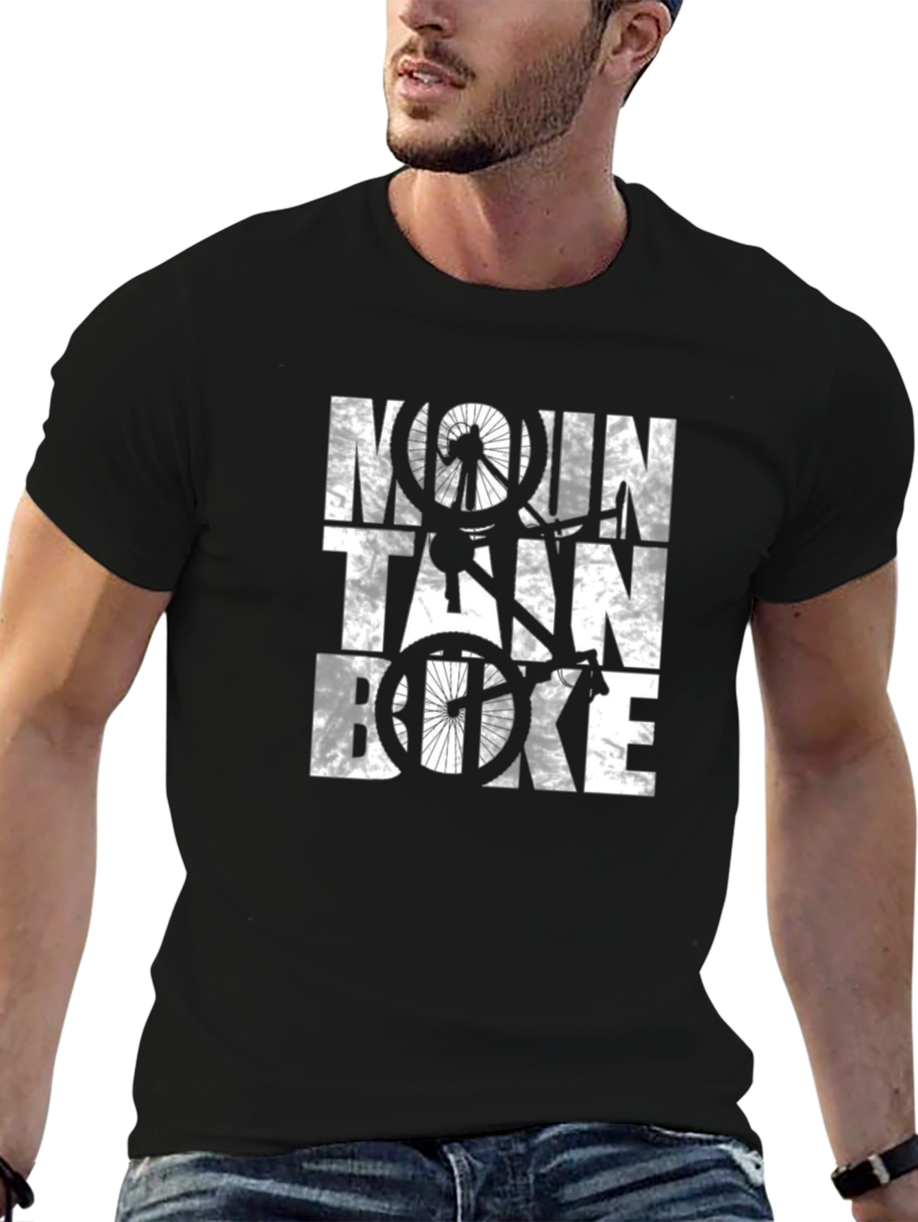 Mountain Bike Graphic Tee - Stylish Casual Wear