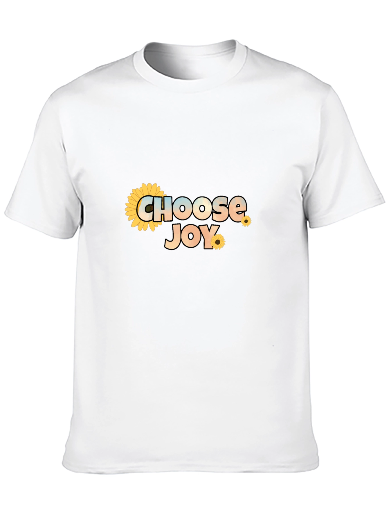 Choose Joy T-Shirt - Sunflower Graphic Tee
