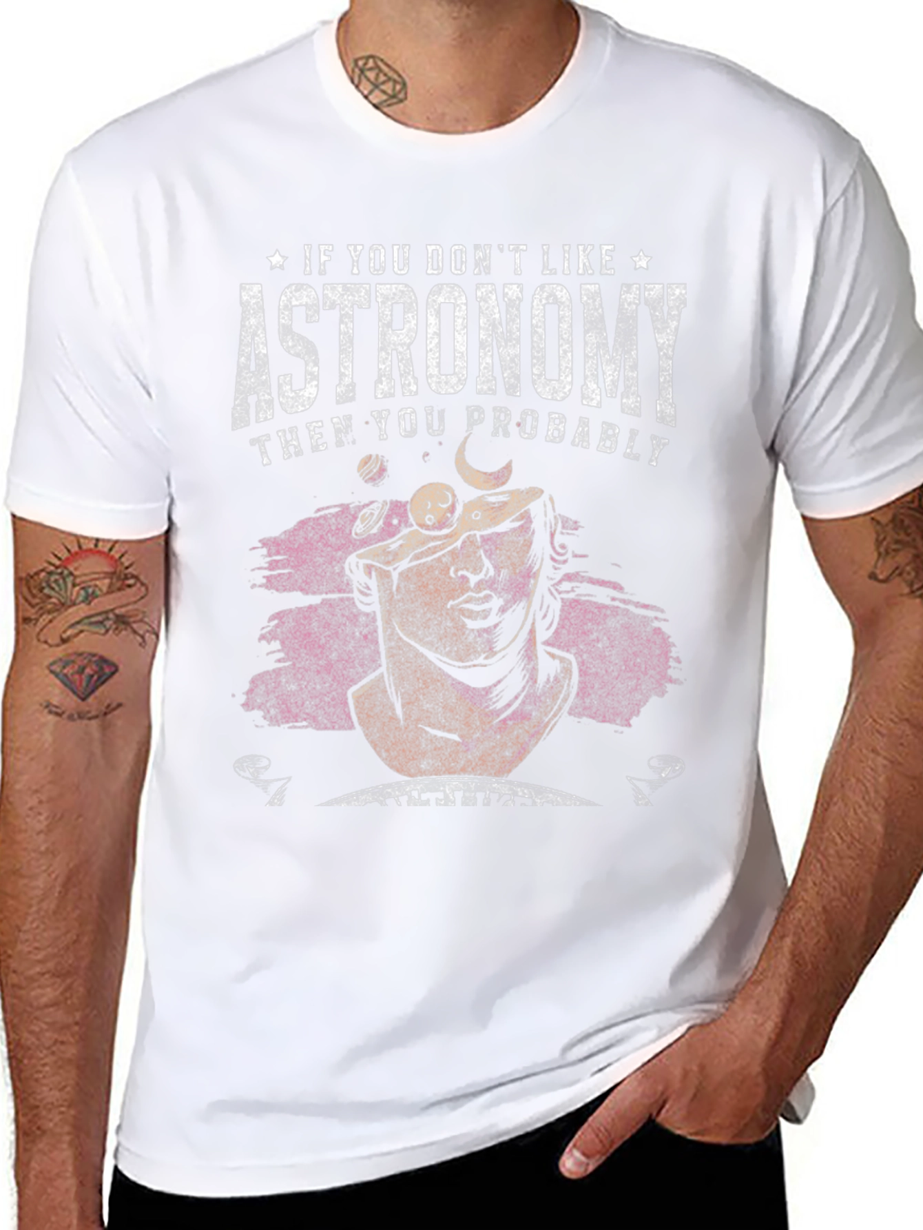 Astronomy Graphic T-Shirt: Unisex Crew Neck Tee