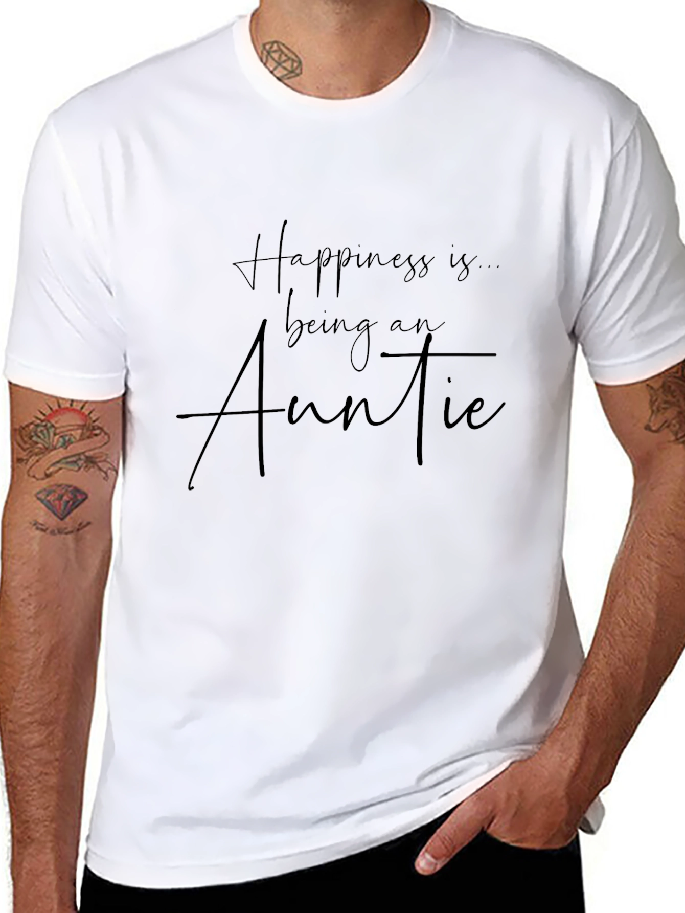 Happiness is Being an Auntie T-Shirt
