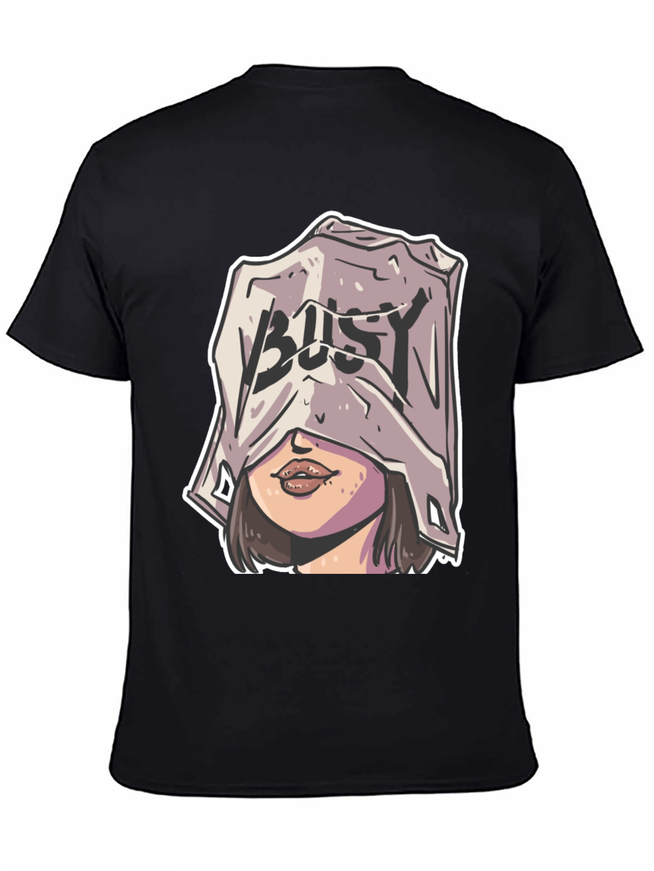 Busy Graphic T-Shirt - Modern Streetwear