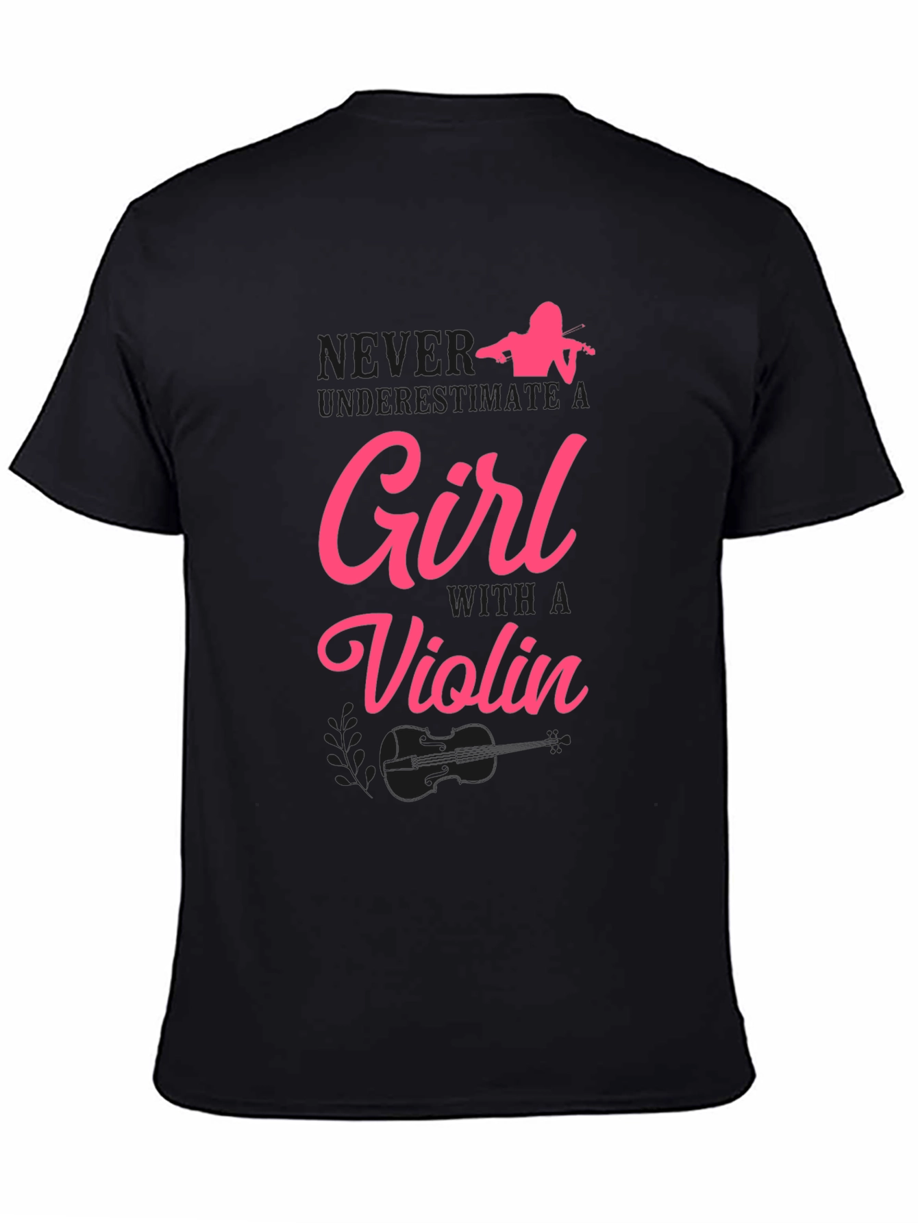 Girl with a Violin Graphic T-Shirt
