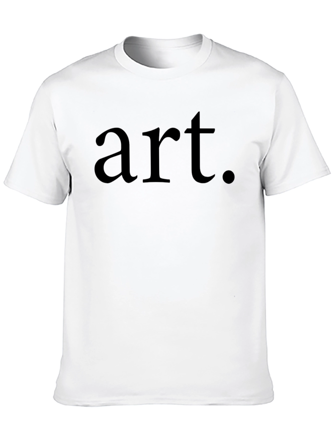 Minimalist Art. Black Graphic Tee