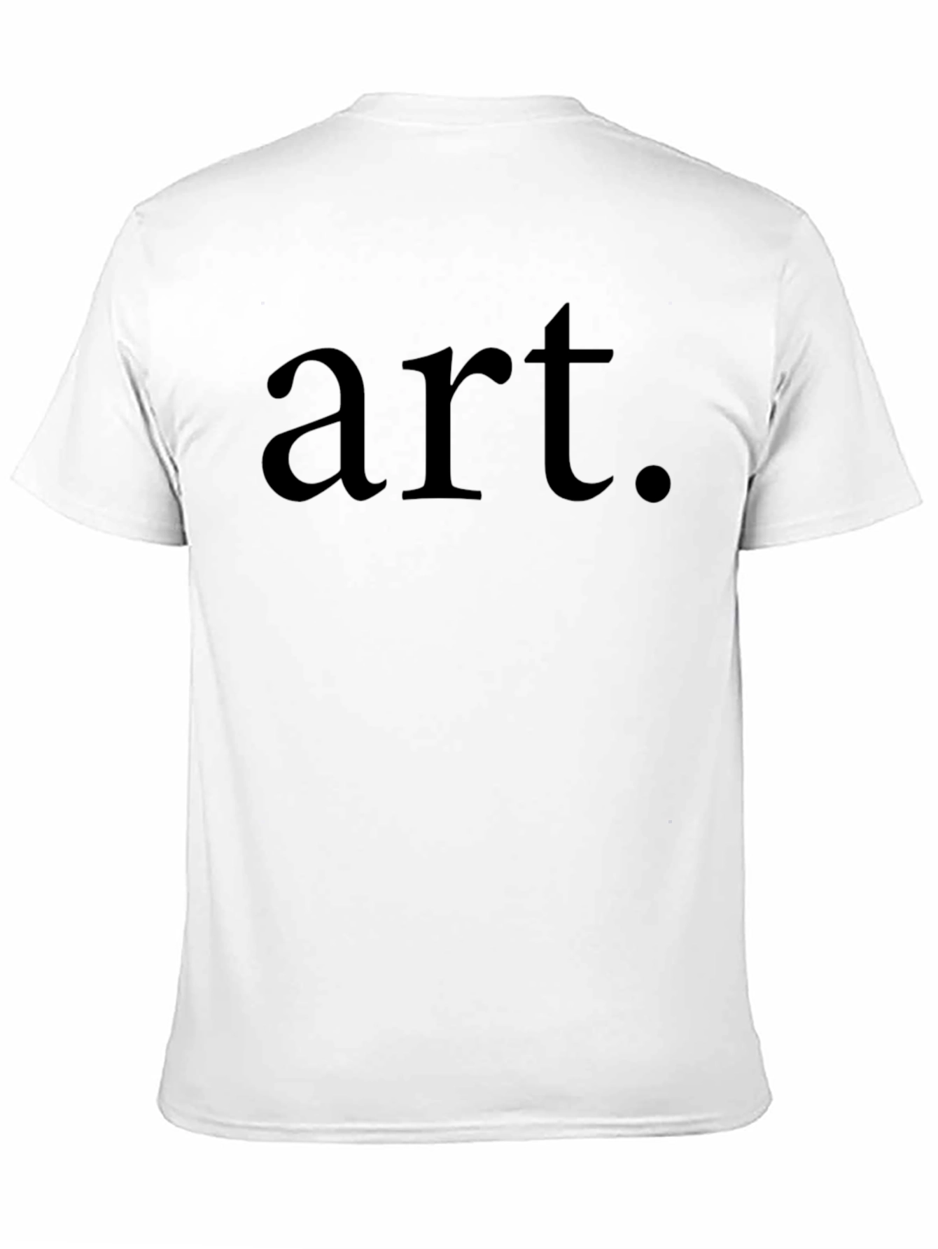 Minimalist Art. Black Graphic Tee