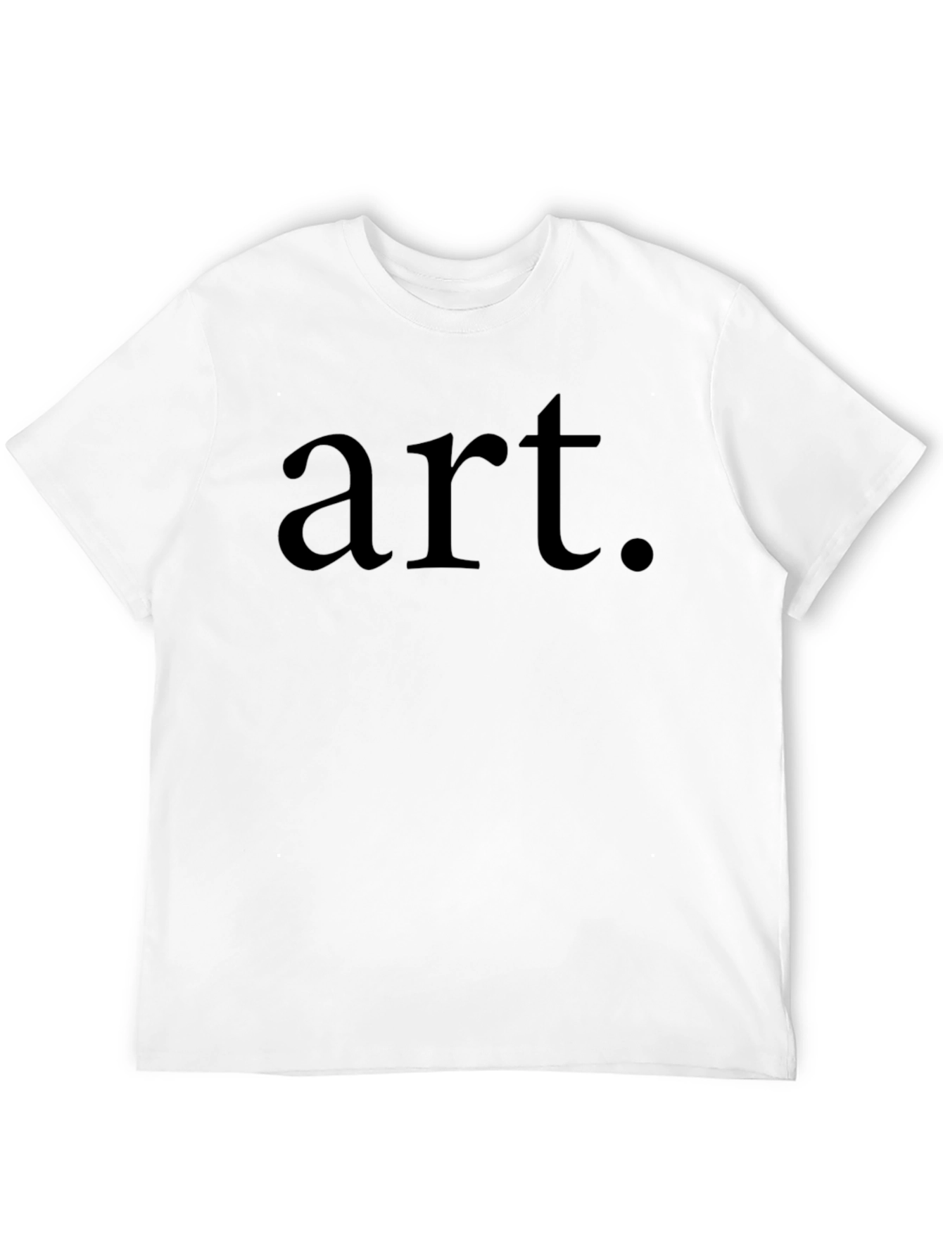 Minimalist Art. Black Graphic Tee