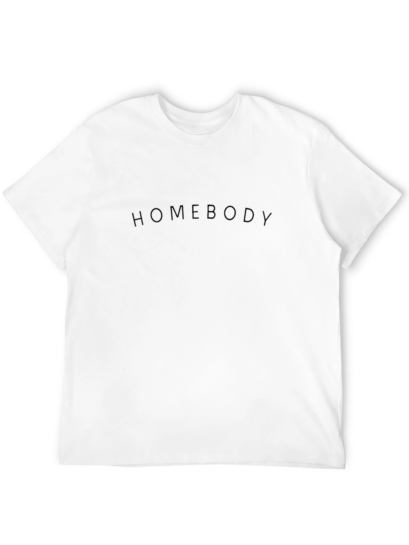 Homebody Black T-Shirt - Casual Comfort