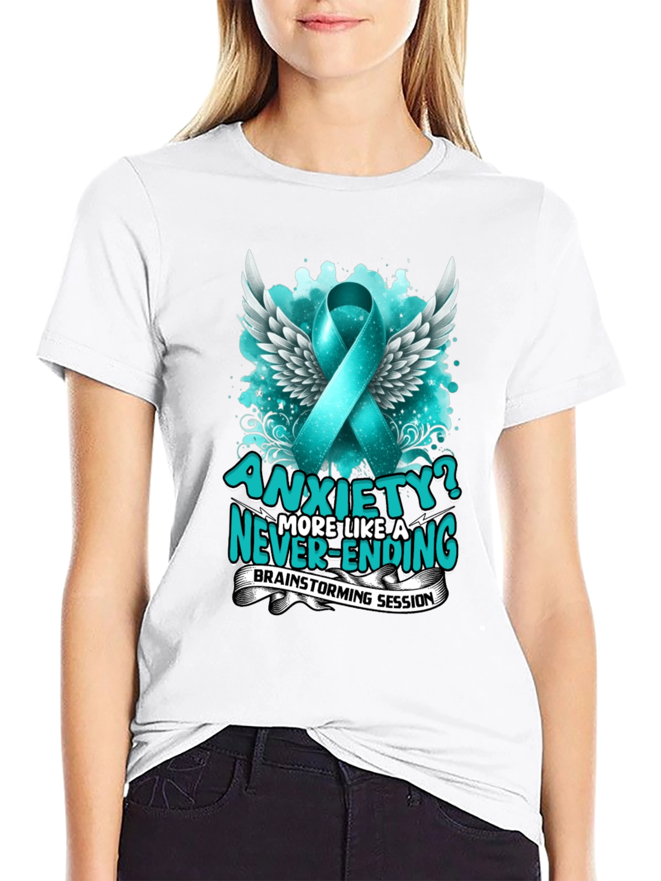 Anxiety Brainstorming Session T-Shirt