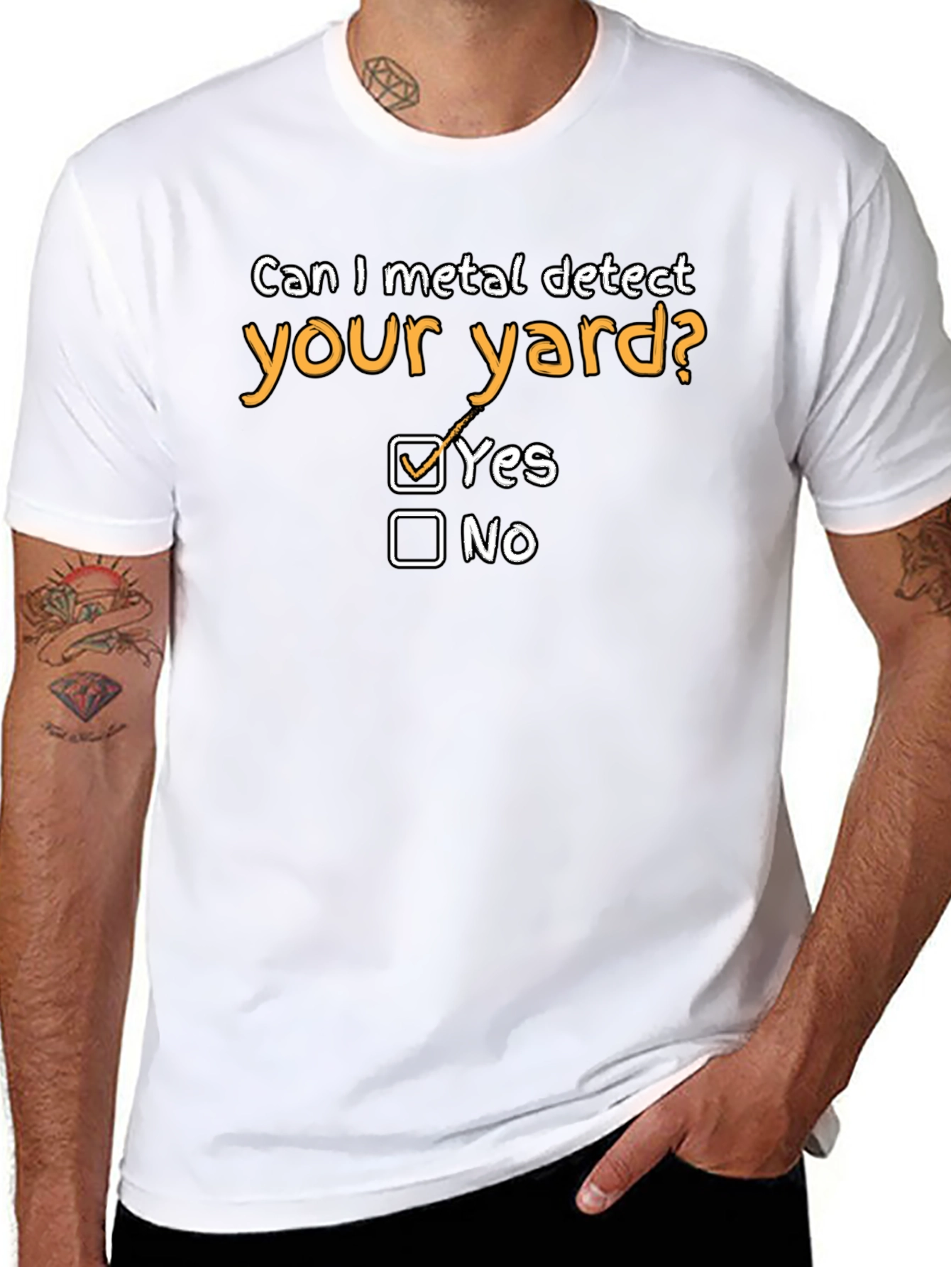 Metal Detecting Humor Tee