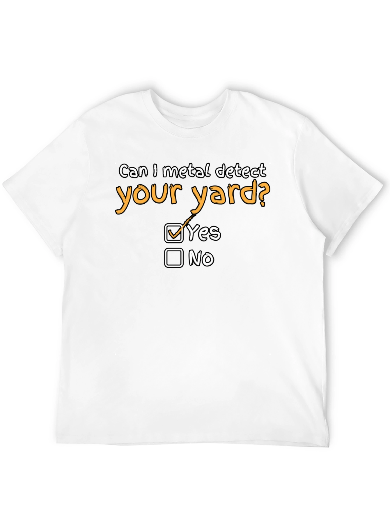 Metal Detecting Humor Tee