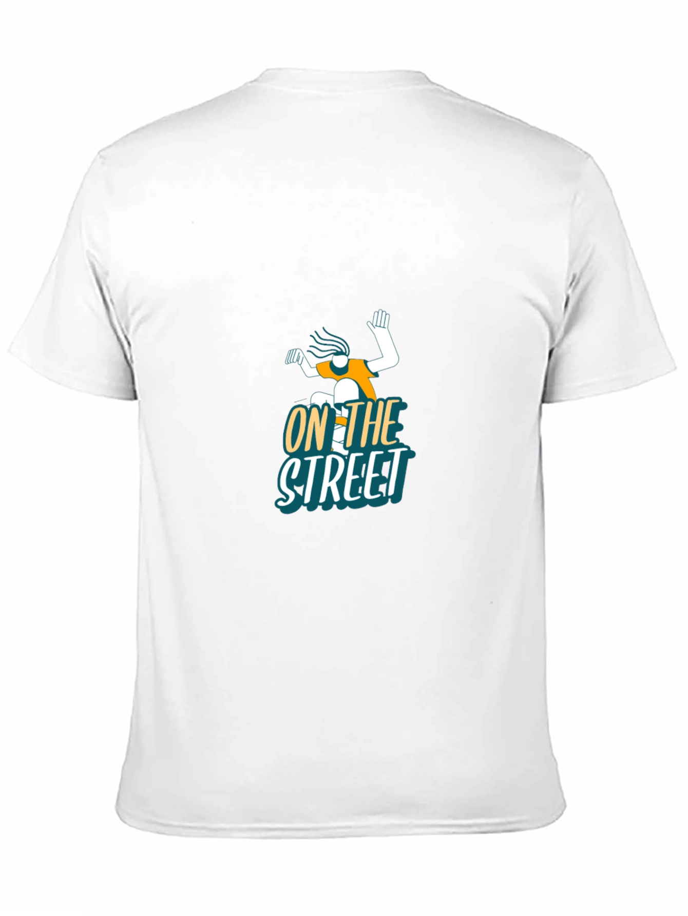 Cool On The Street Graphic Black T-Shirt