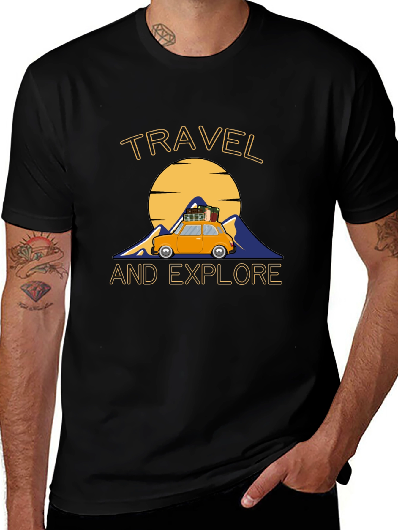 Travel & Explore Graphic Tee