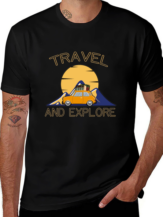 Travel & Explore Graphic Tee