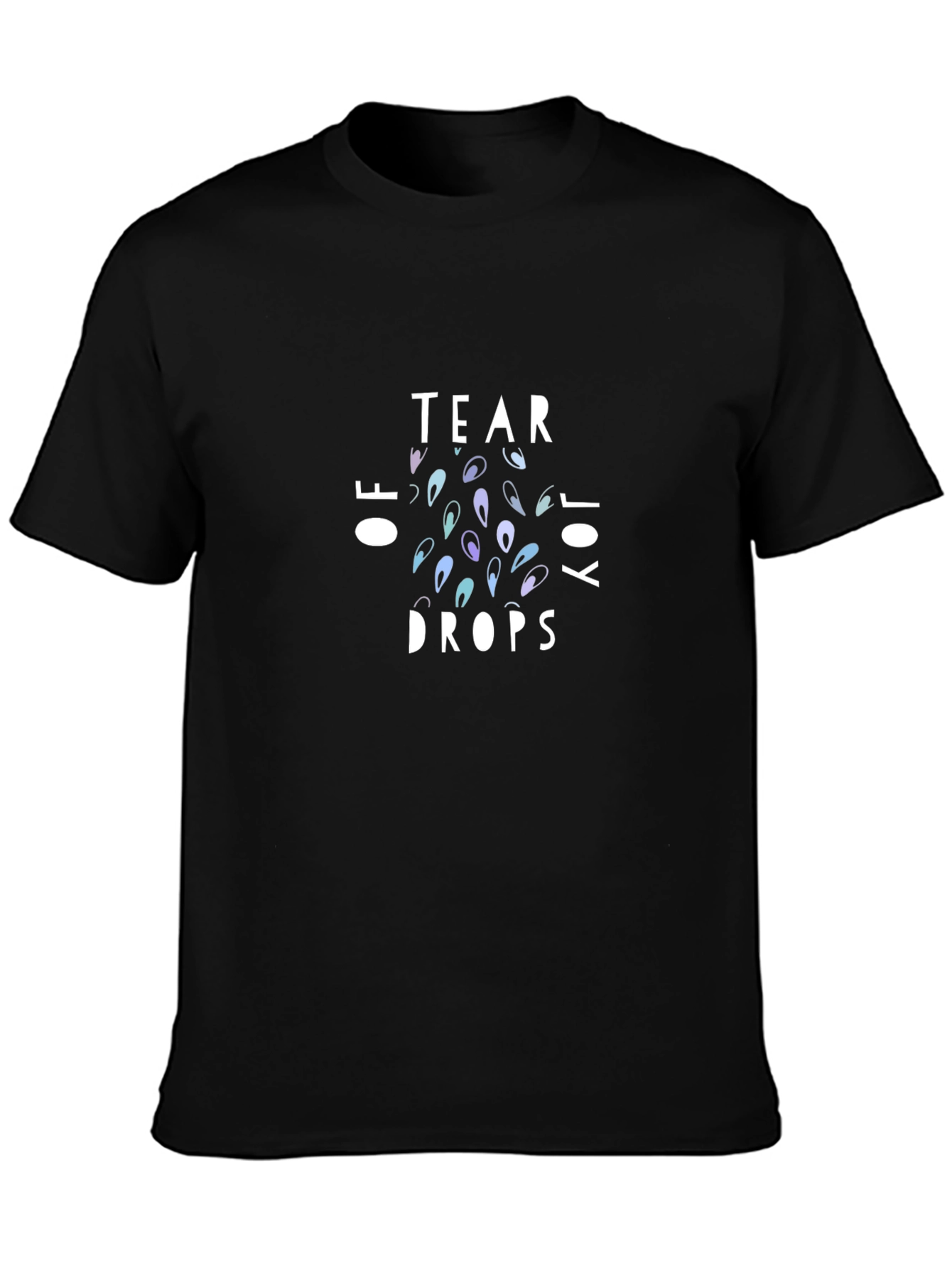 Tear of Joy Drops Graphic T-Shirt