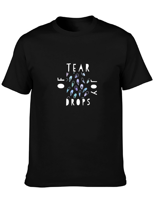 Tear of Joy Drops Graphic T-Shirt