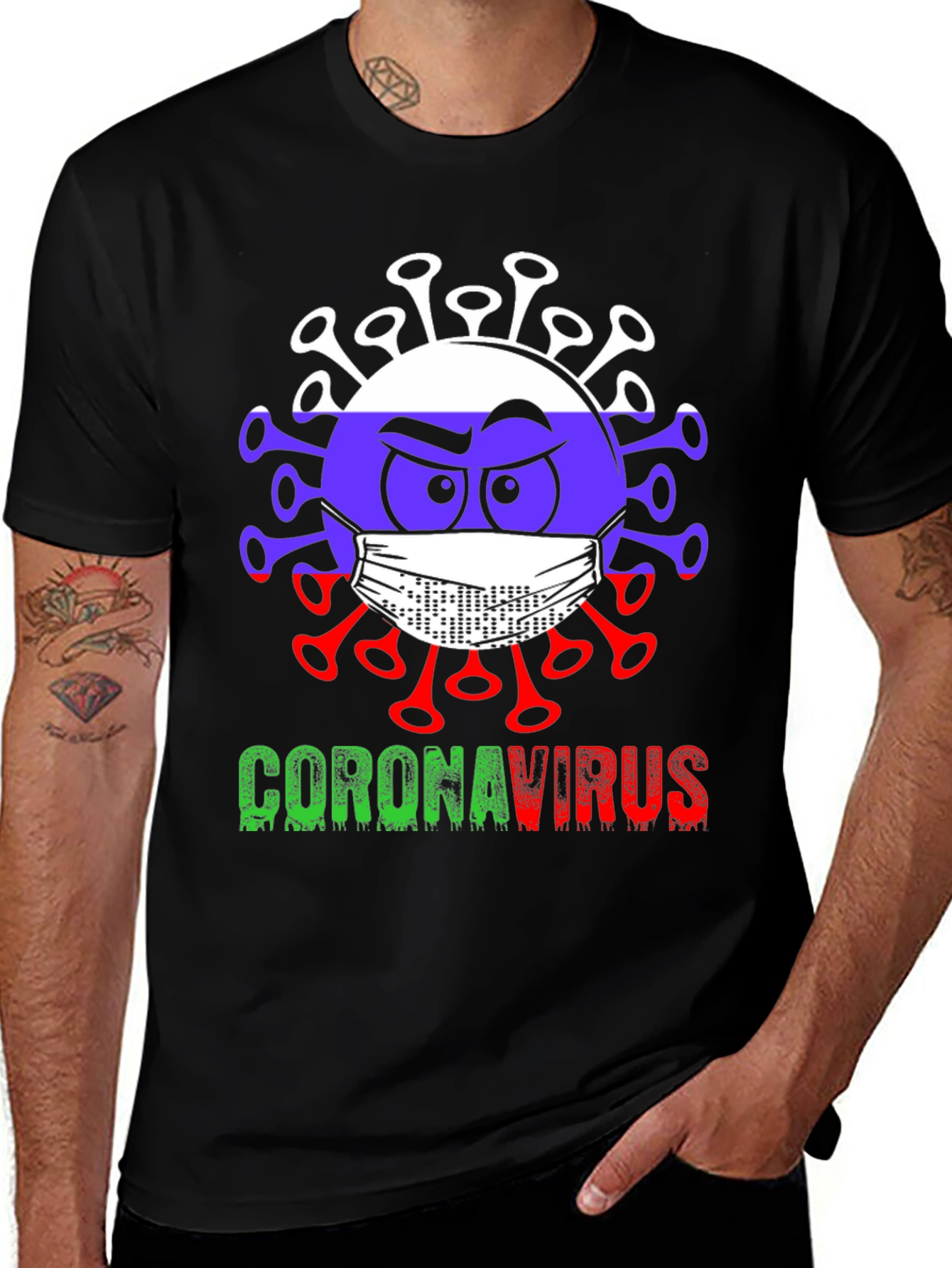 Russia Coronavirus T-Shirt