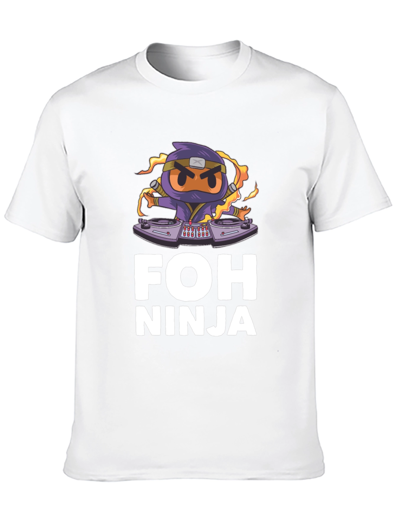 FOH Ninja Graphic T-Shirt - Unique Design