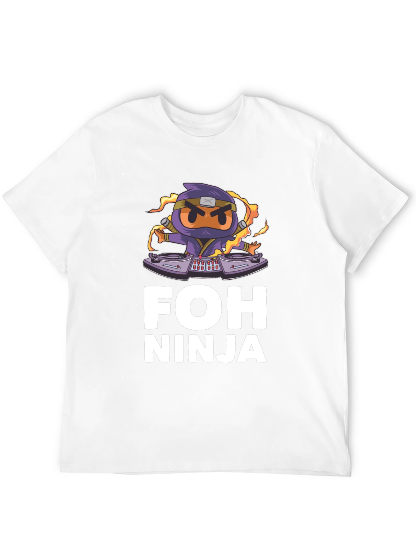 FOH Ninja Graphic T-Shirt - Unique Design