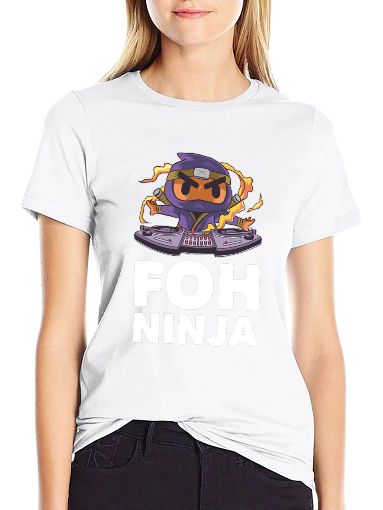 FOH Ninja Graphic T-Shirt - Unique Design