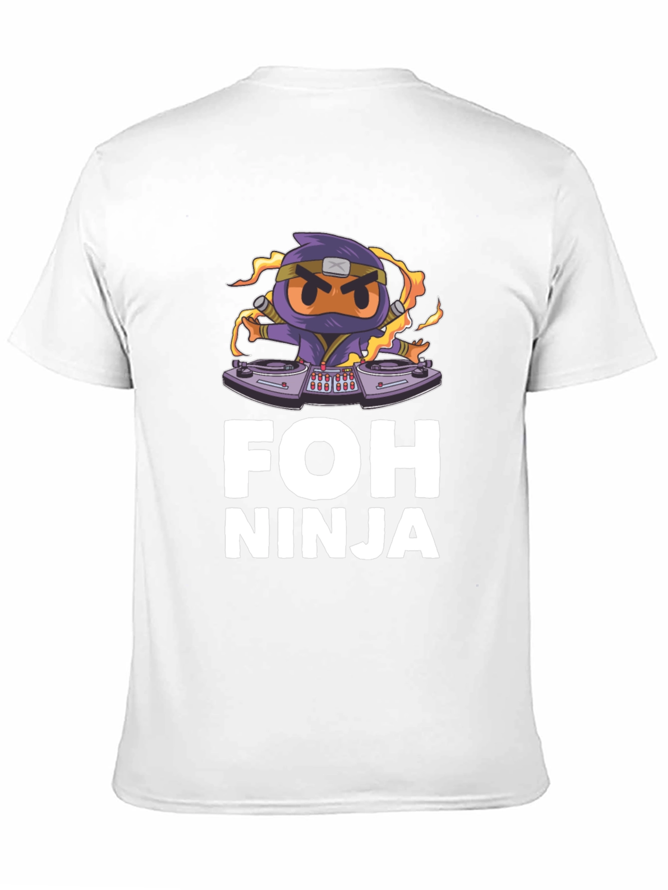 FOH Ninja Graphic T-Shirt - Unique Design