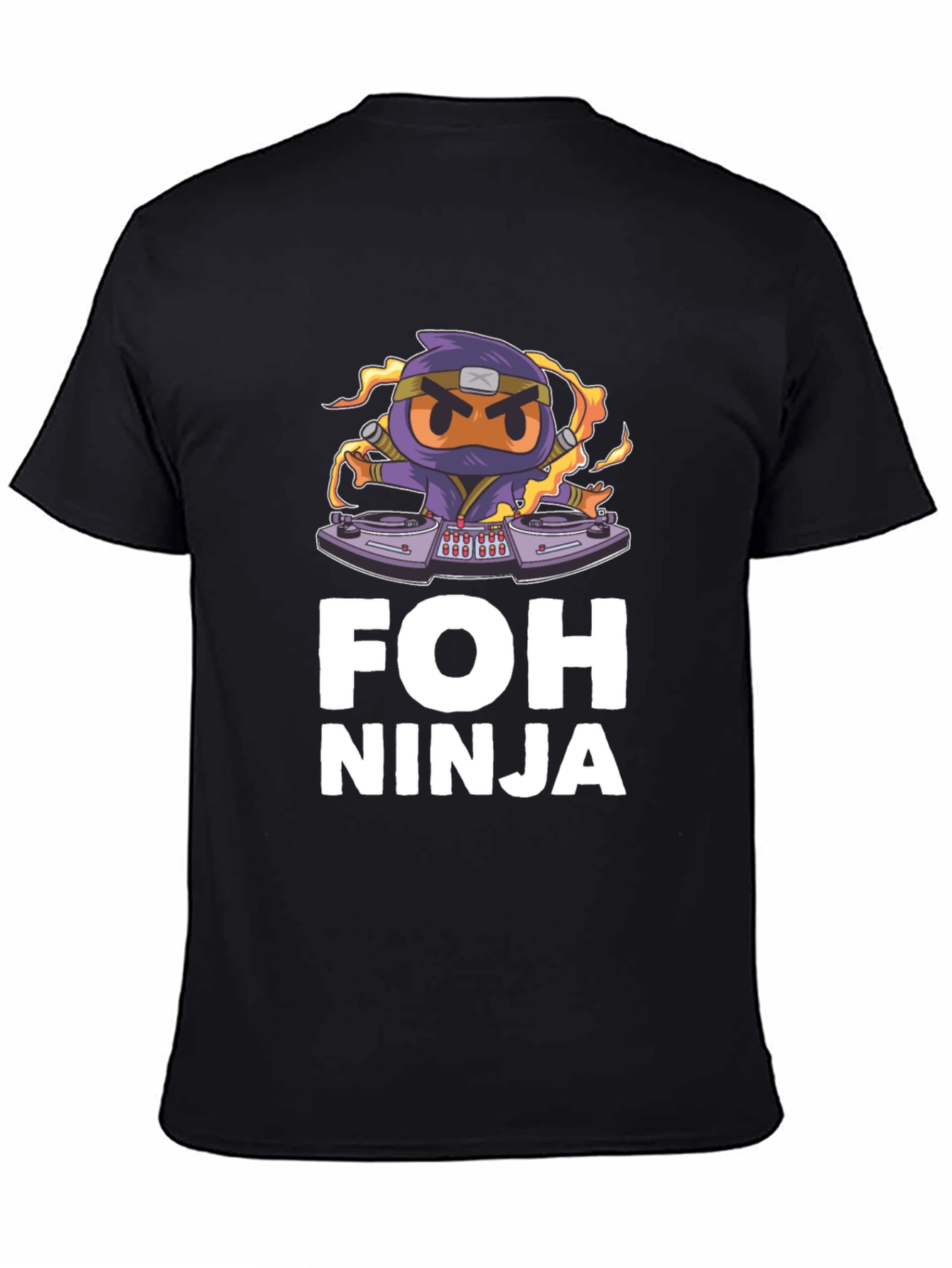 FOH Ninja Graphic T-Shirt - Unique Design