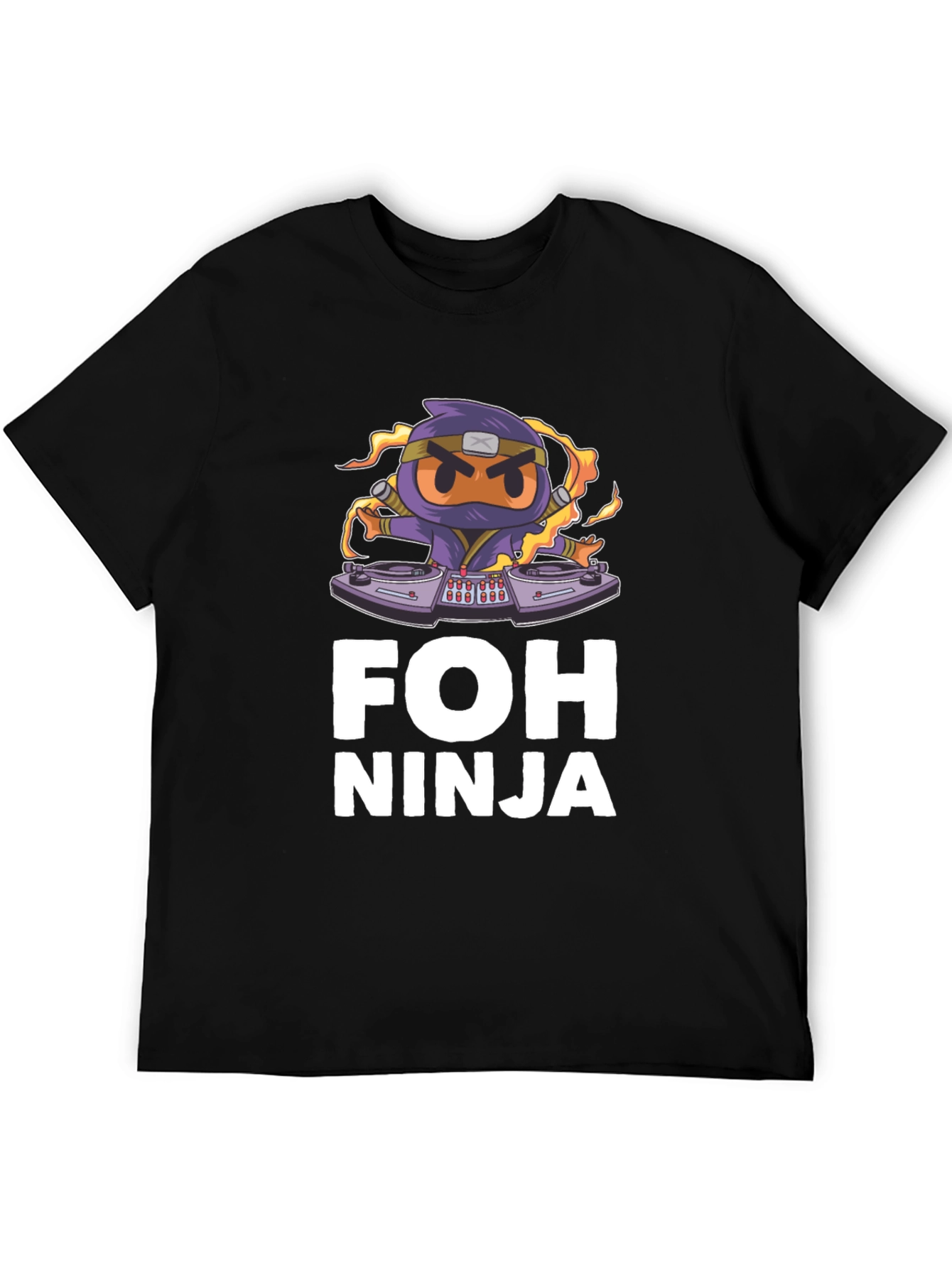 FOH Ninja Graphic T-Shirt - Unique Design