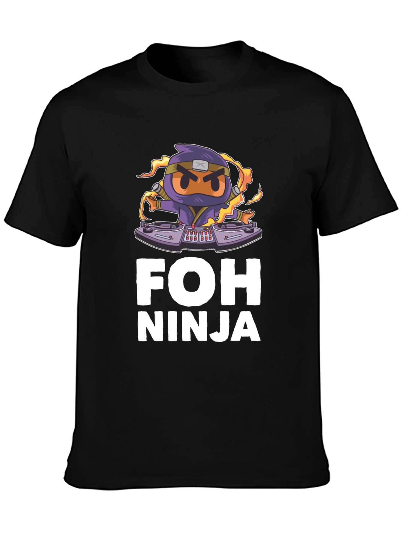 FOH Ninja Graphic T-Shirt - Unique Design
