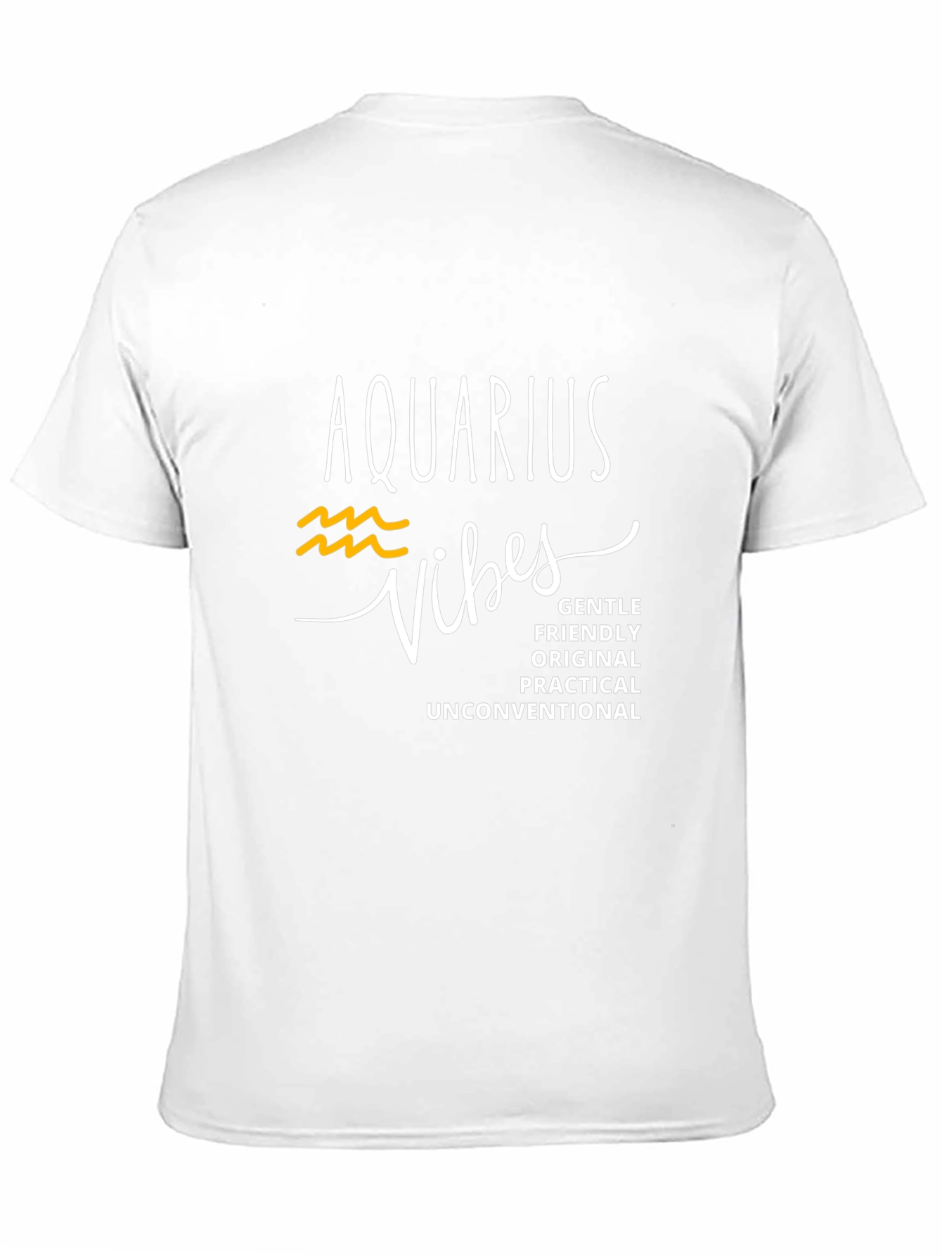 Aquarius Vibes Graphic Tee - Black