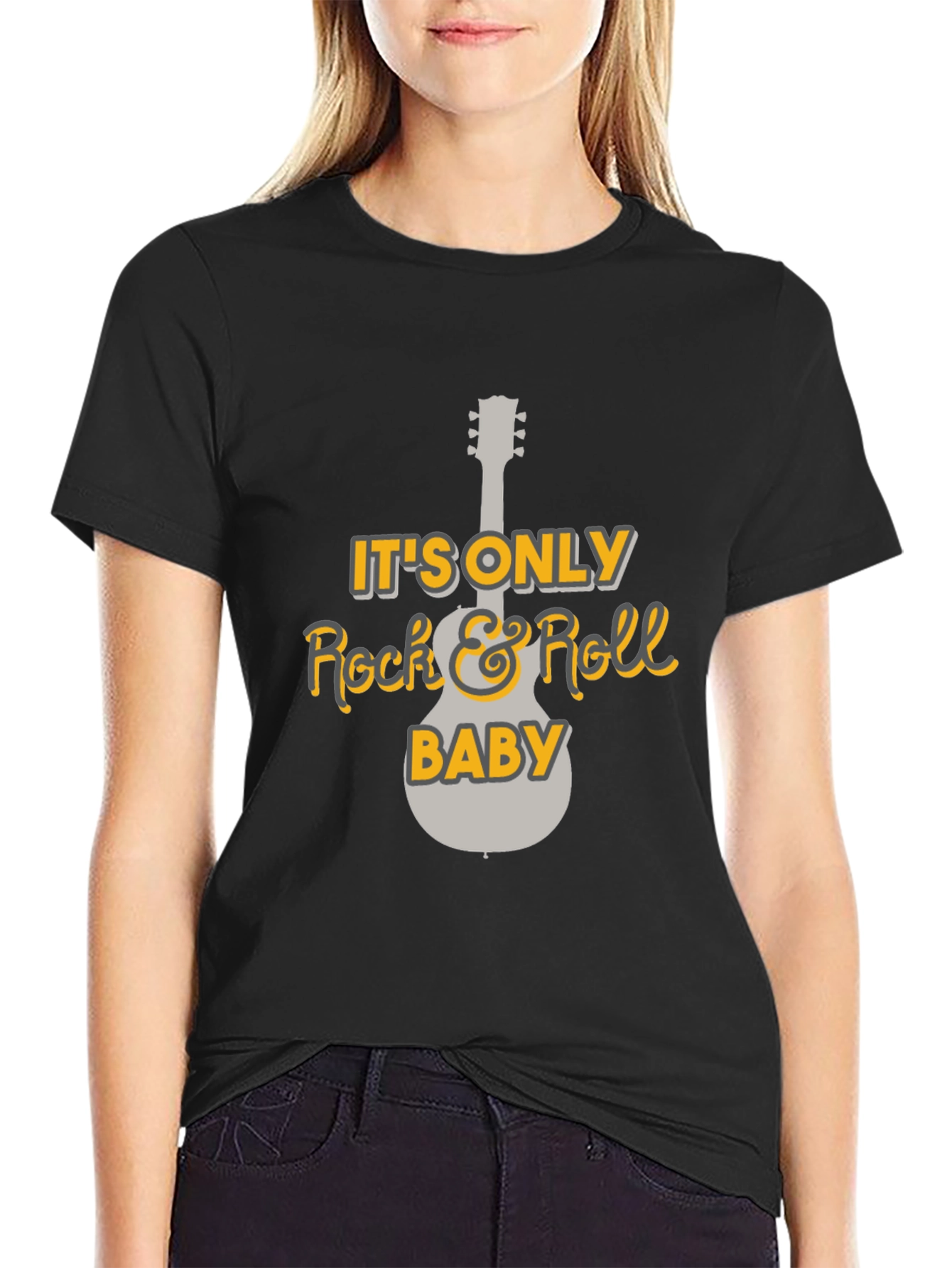 Its Only Rock & Roll Baby Graphic Tee