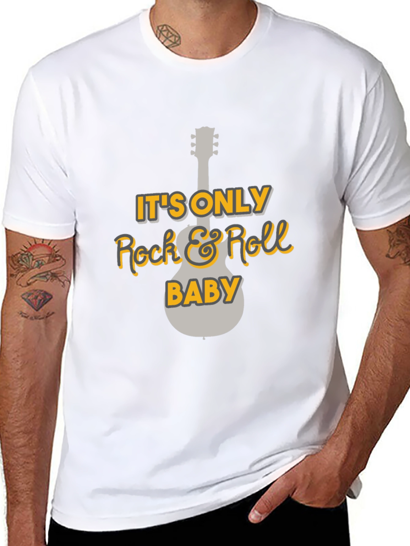 Its Only Rock & Roll Baby Graphic Tee