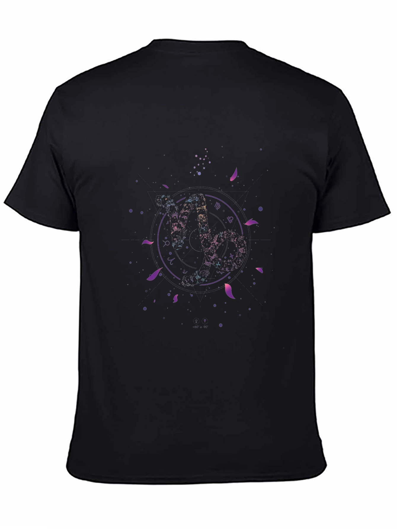 Zodiac Sign Graphic Print Tee