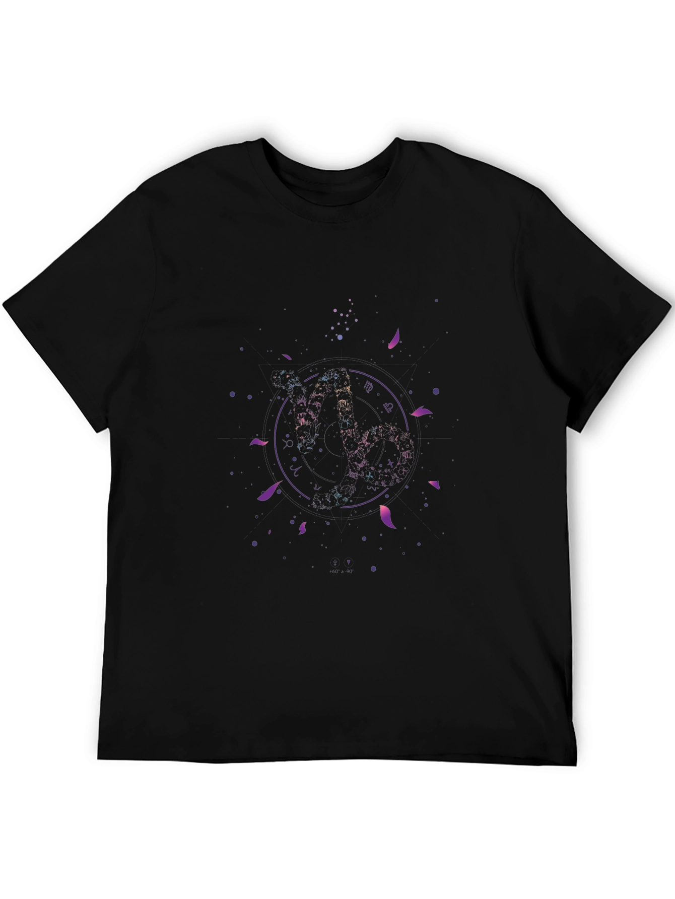 Zodiac Sign Graphic Print Tee