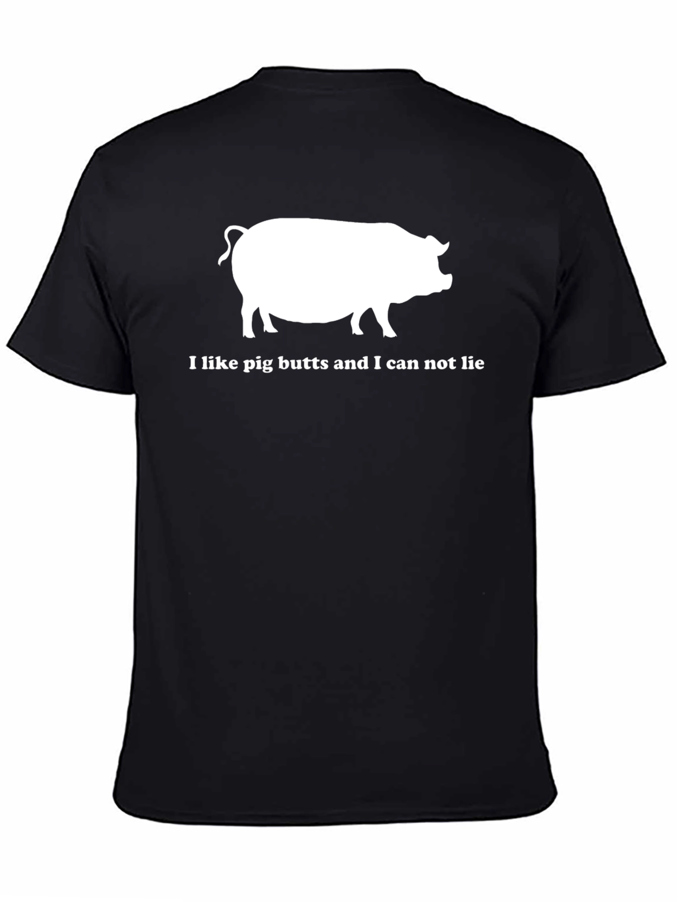 I Like Pig Butts Mens Graphic T-Shirt