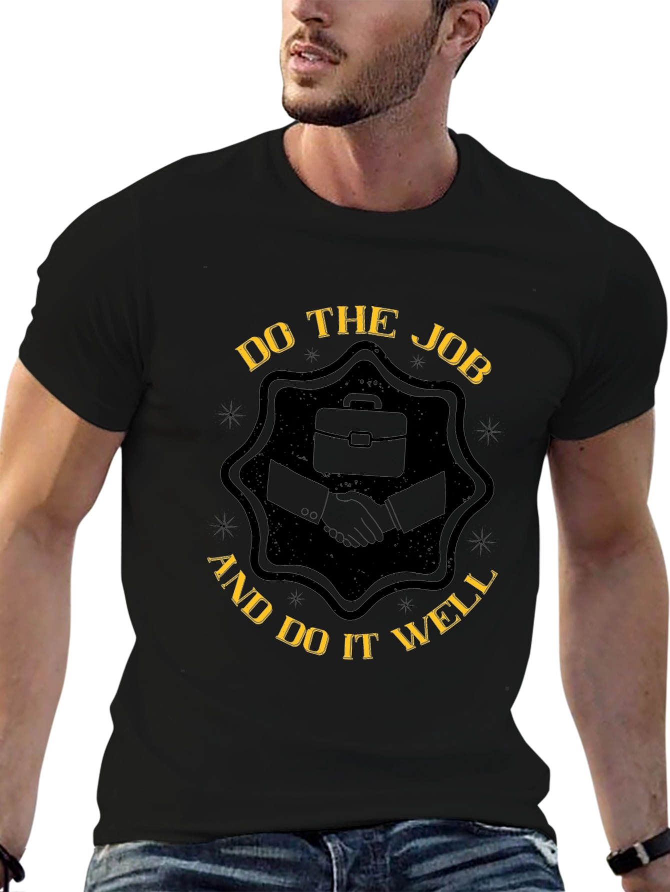 Do the Job T-Shirt - Classic Crew Neck Tee