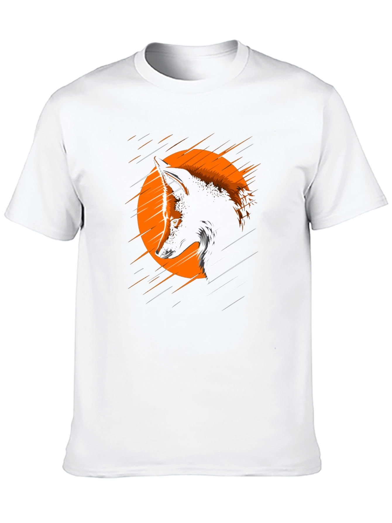 Wolf Graphic Tee - Black Short Sleeve T-Shirt
