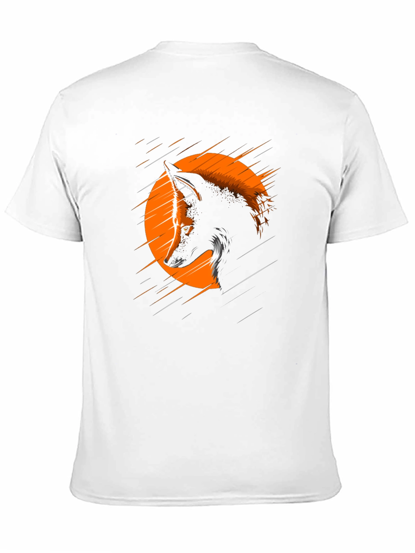 Wolf Graphic Tee - Black Short Sleeve T-Shirt