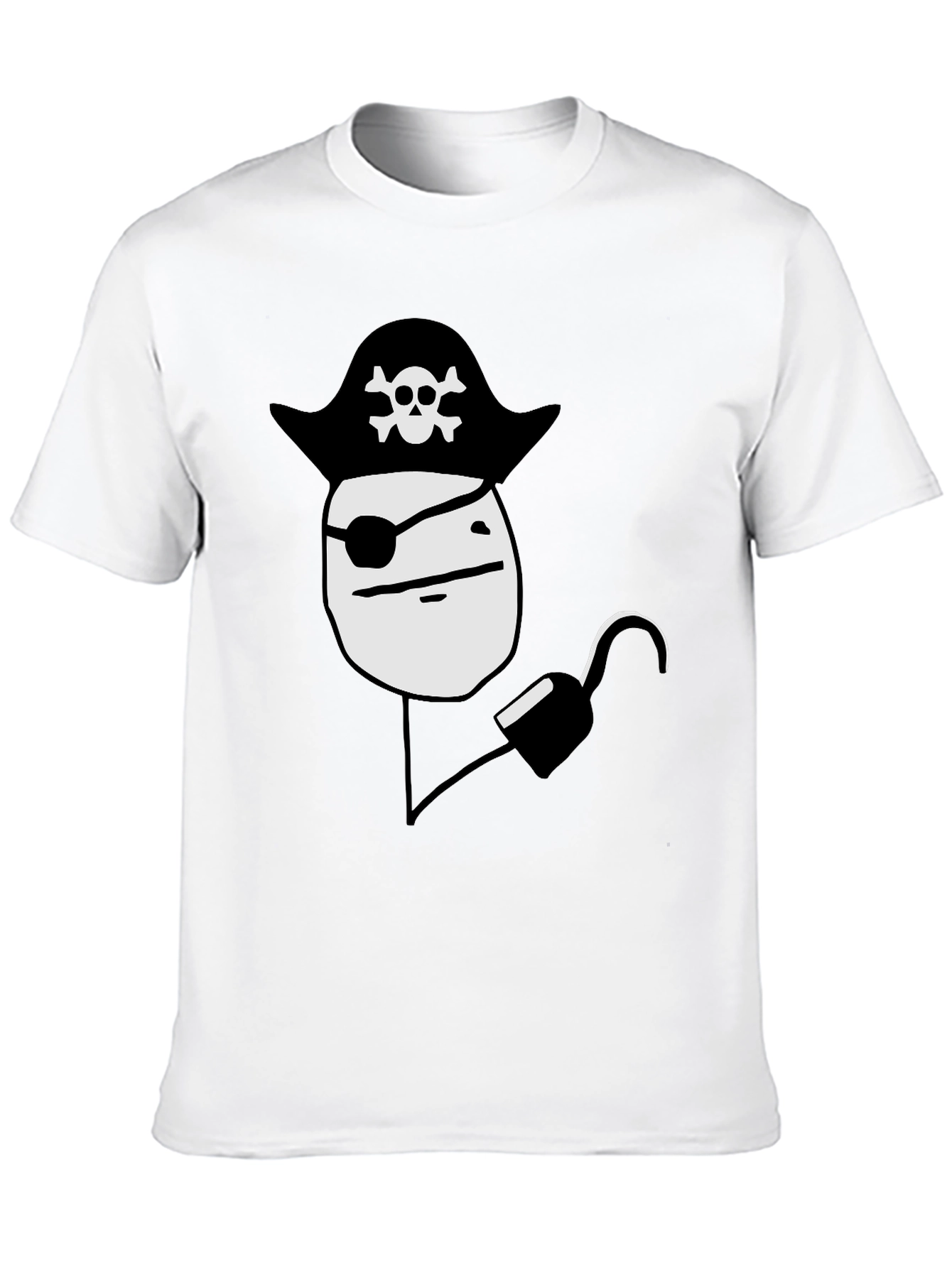 Pirate Meme Black T-Shirt