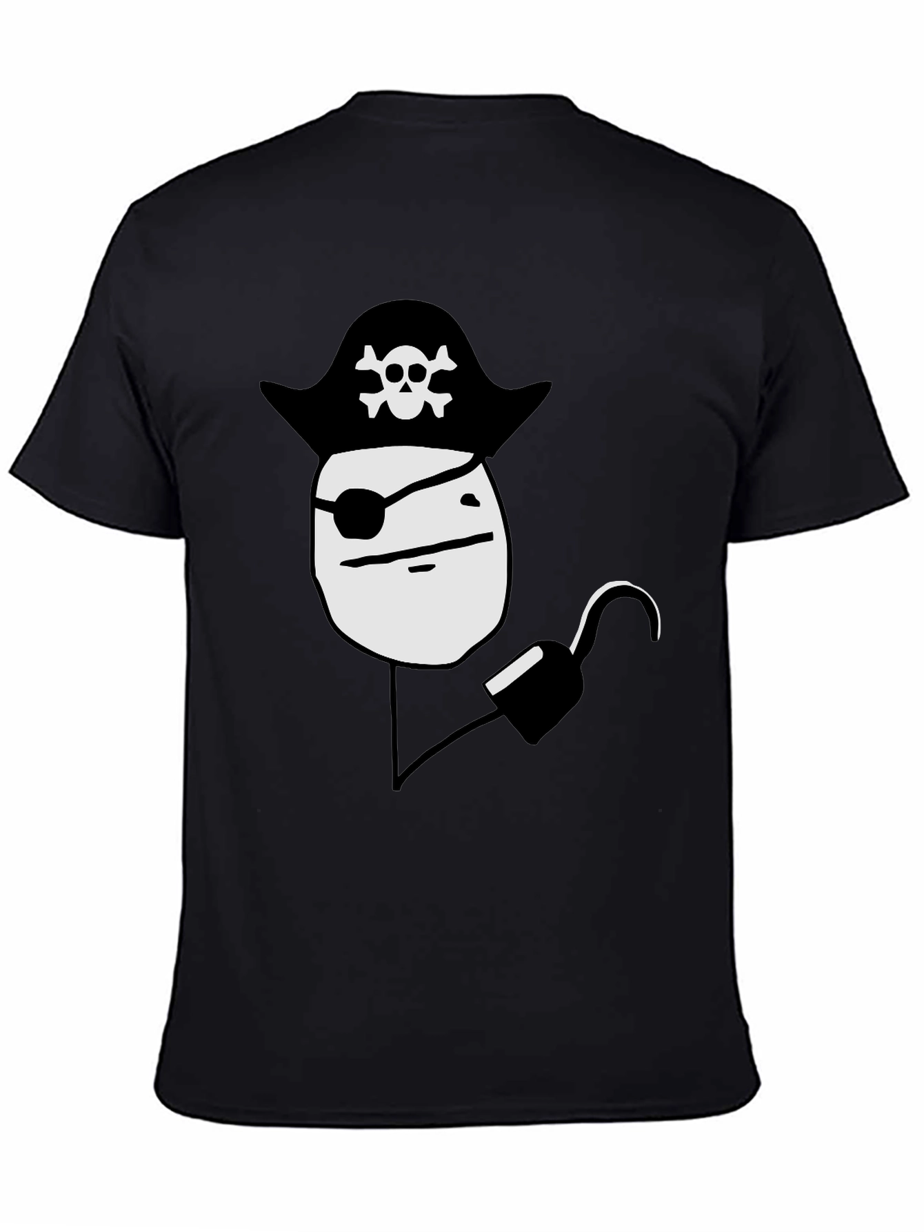 Pirate Meme Black T-Shirt