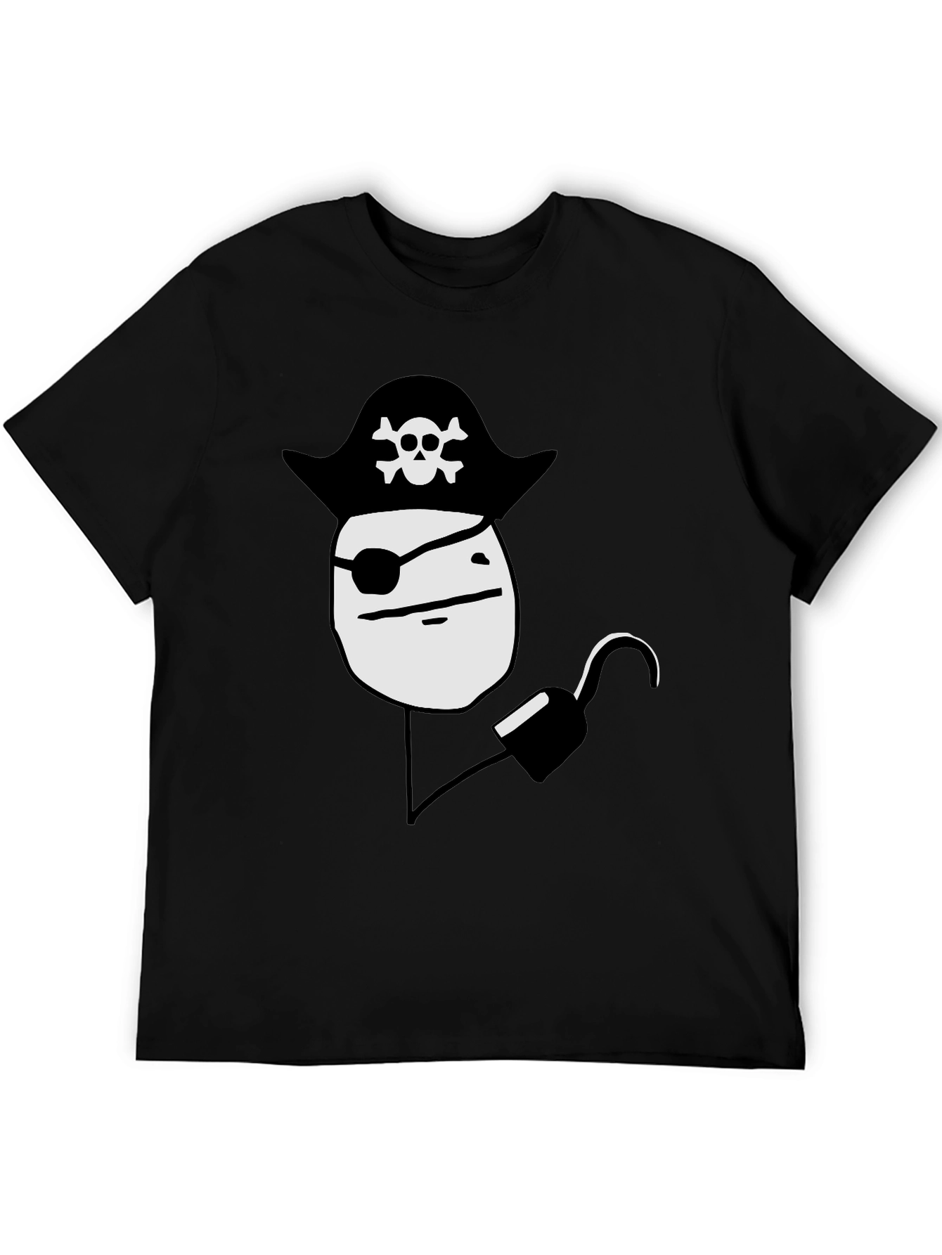 Pirate Meme Black T-Shirt