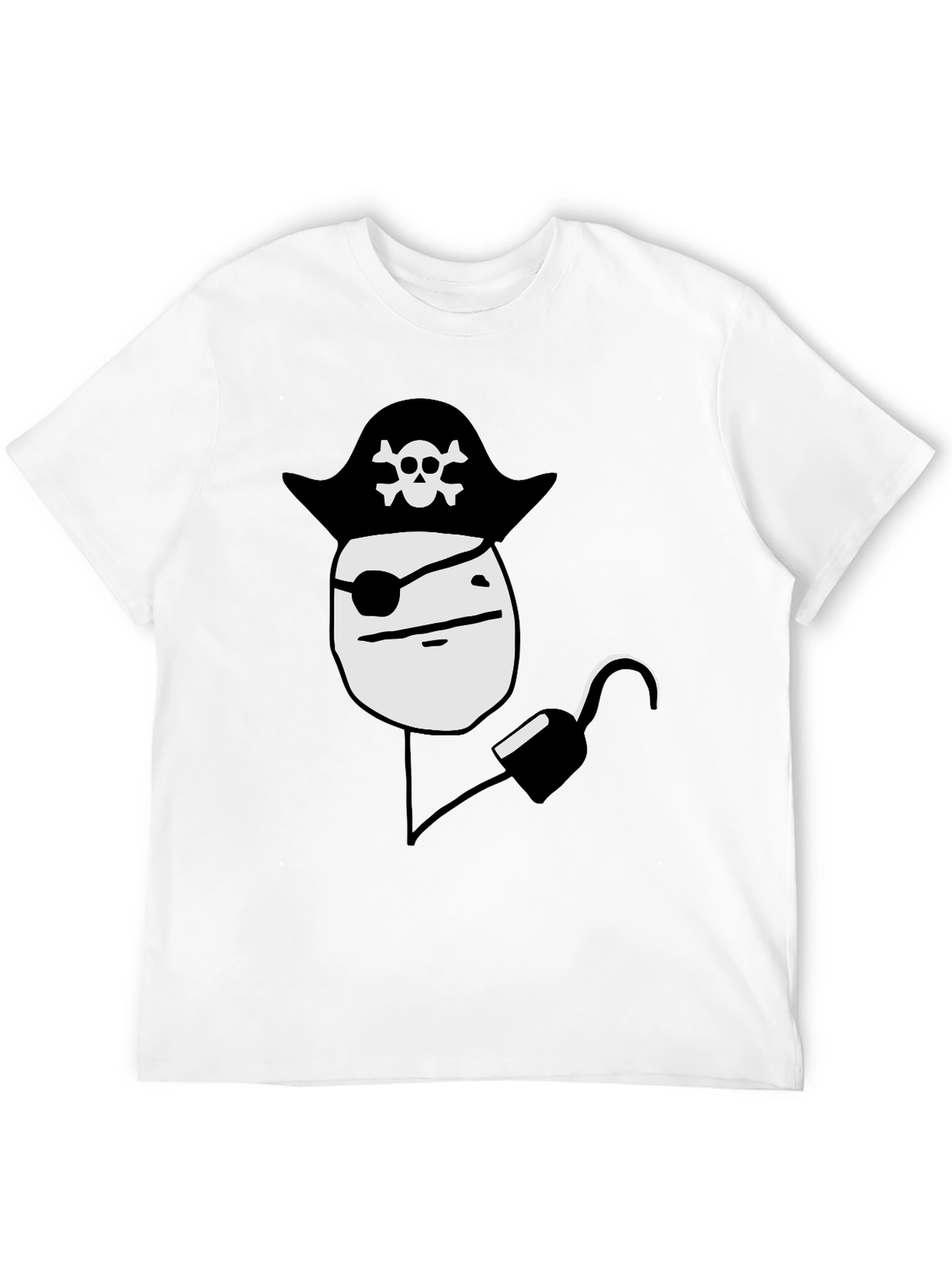 Pirate Meme Black T-Shirt