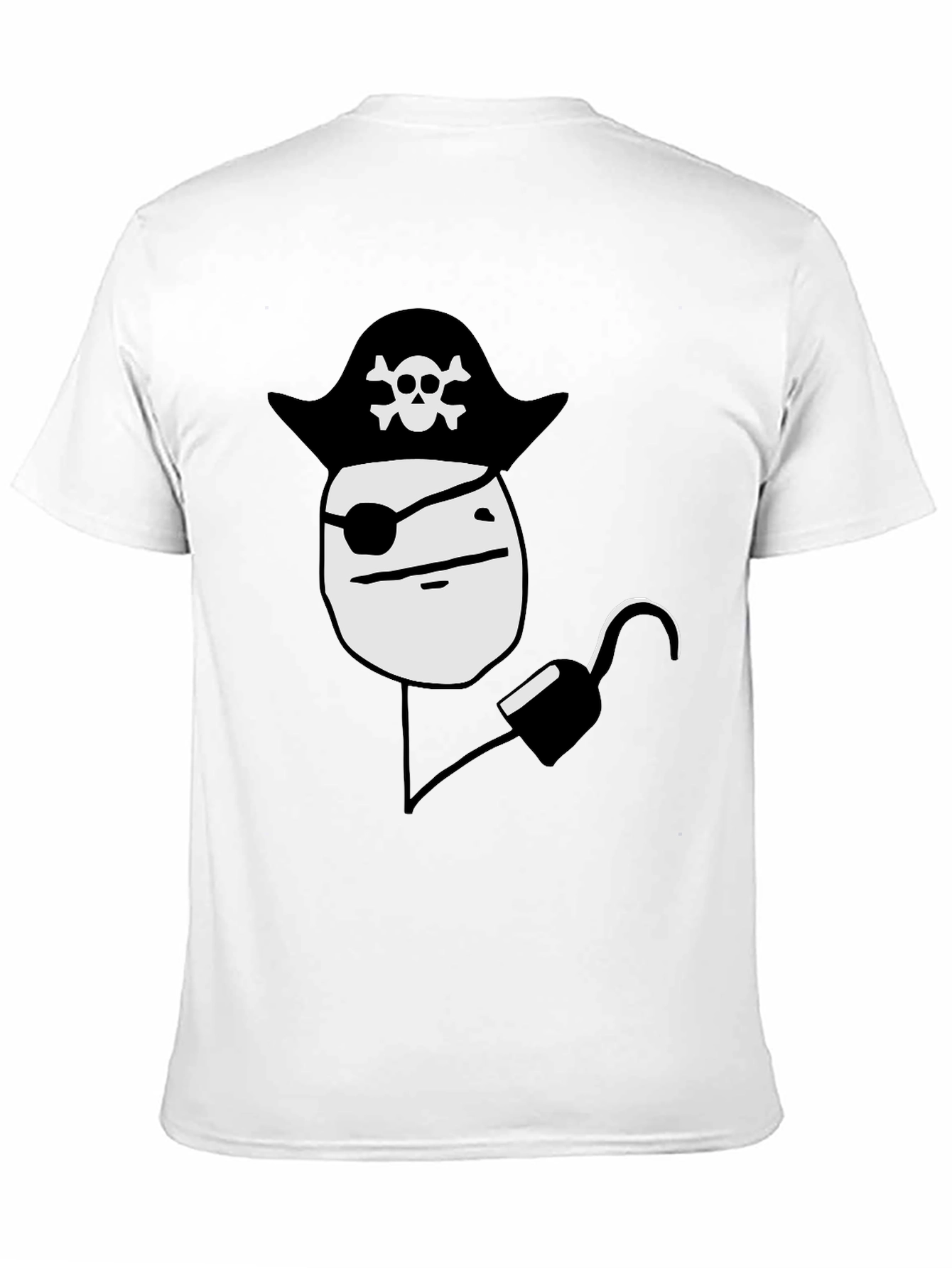 Pirate Meme Black T-Shirt