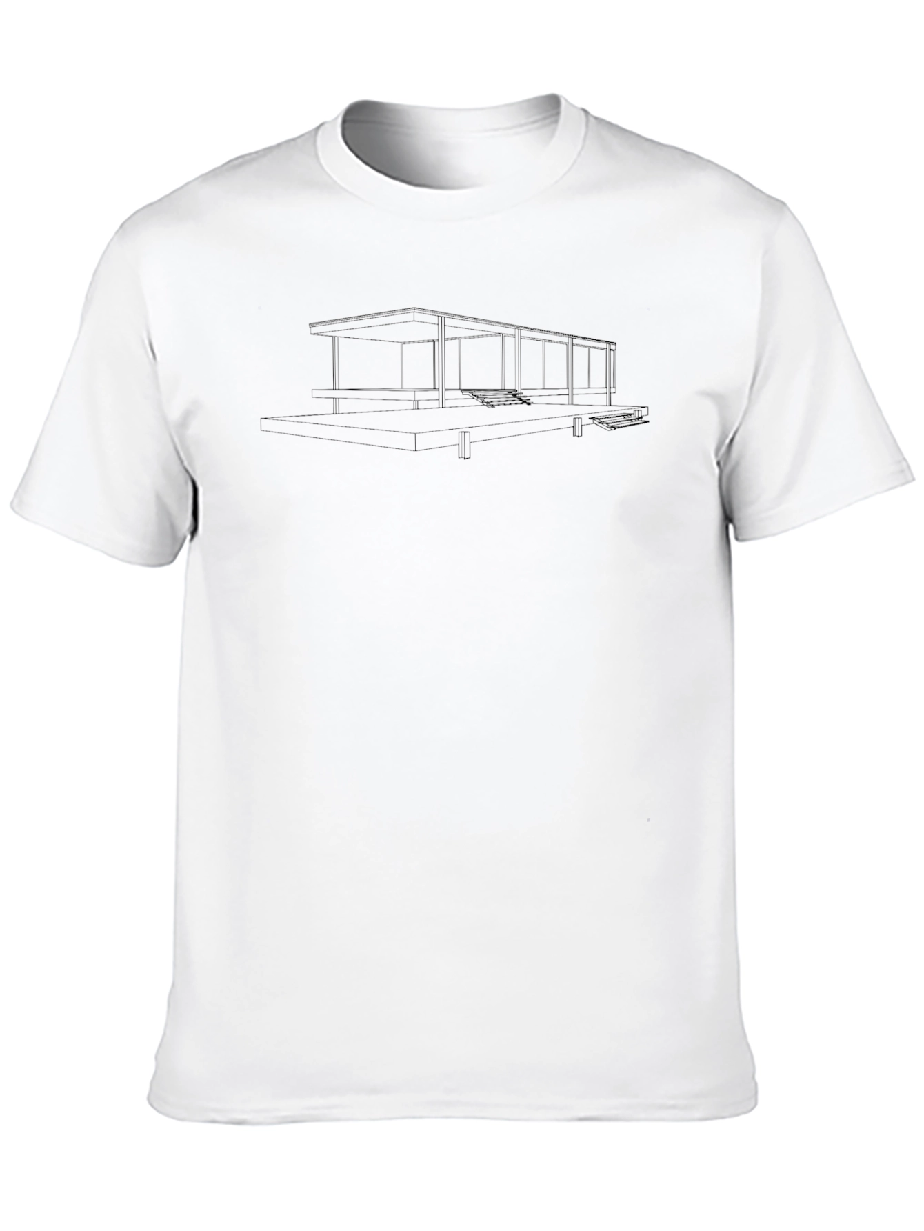 Modern House Architect T-Shirt - Black
