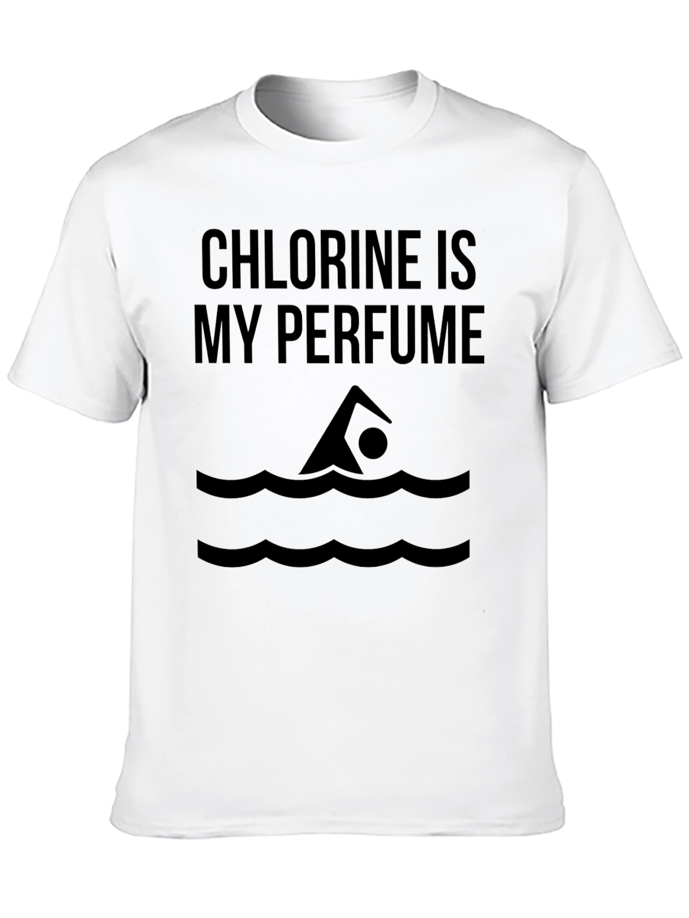 Chlorine is My Perfume Swimmer T-Shirt