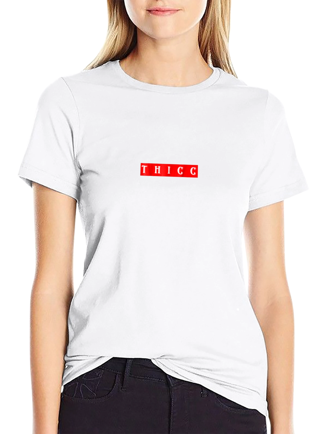 THICC Graphic Tee - Bold Statement Shirt
